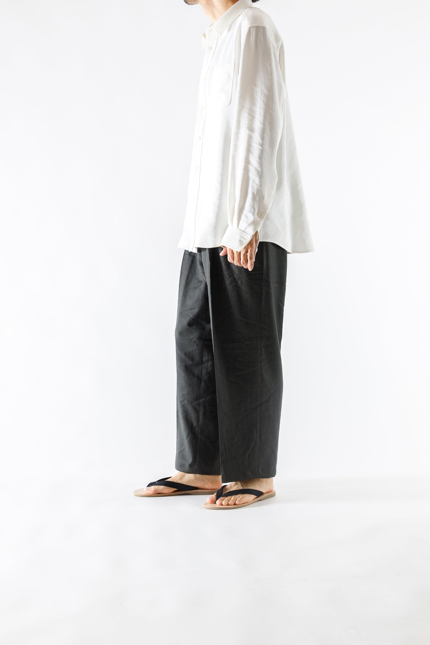 CHANGES / CH4108 Remake Slacks Pants (刺子ベルト) - Type A