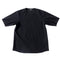 山内 yc55-261 / 強撚フリーカットポンチ・ショートスリーブTシャツ - Black