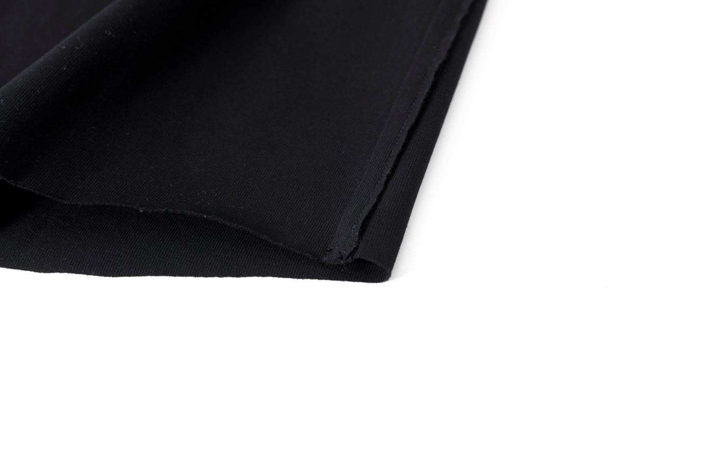 山内 yc55-261 / 強撚フリーカットポンチ・ショートスリーブTシャツ - Black