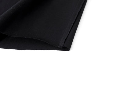 山内 yc55-261 / 強撚フリーカットポンチ・ショートスリーブTシャツ - Black