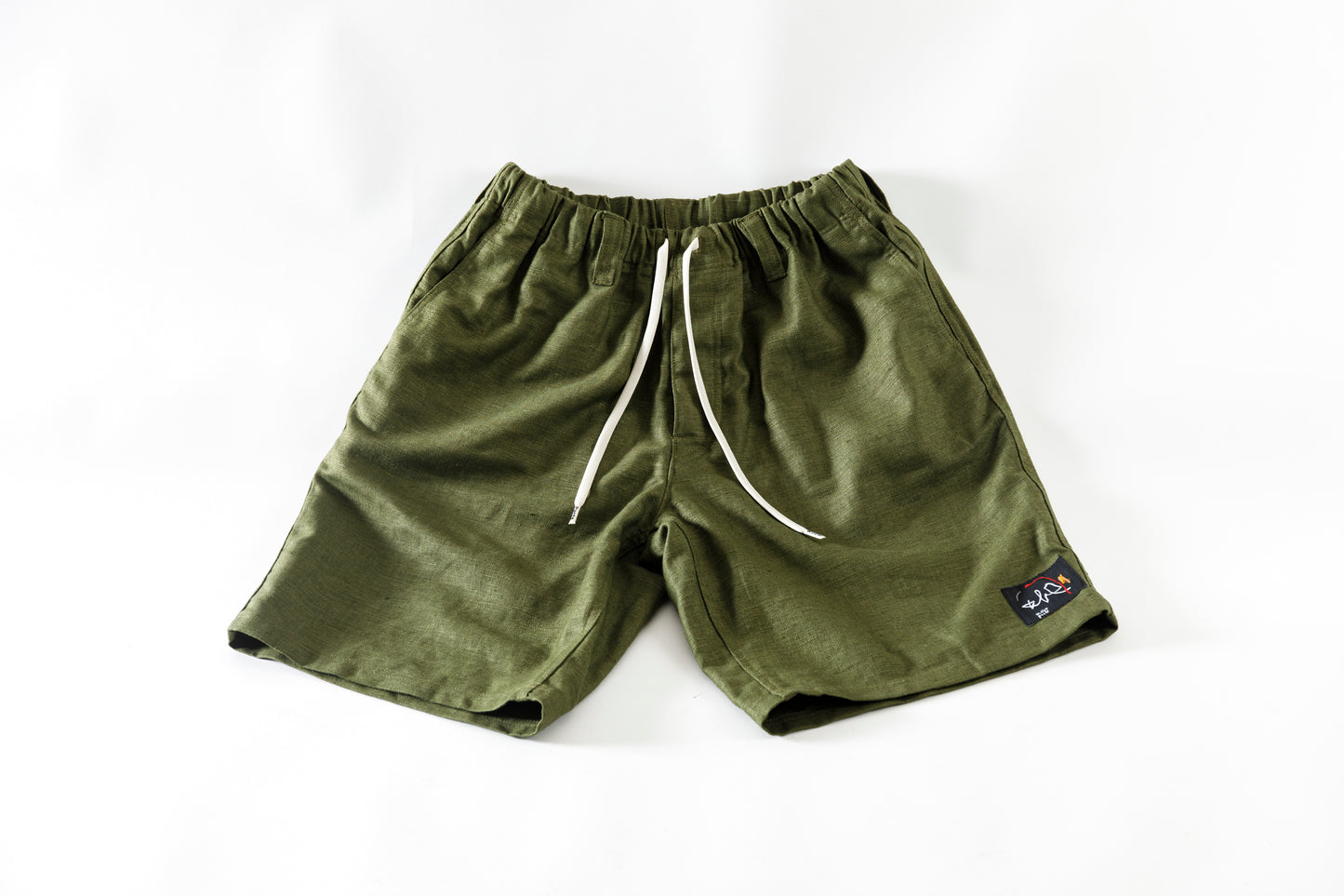 Willow Pants / P-030 - OLIVE(dead stock fabric)