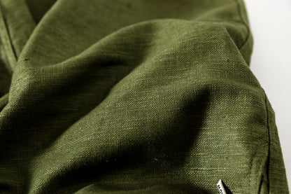 Willow Pants / P-030 - OLIVE(dead stock fabric)