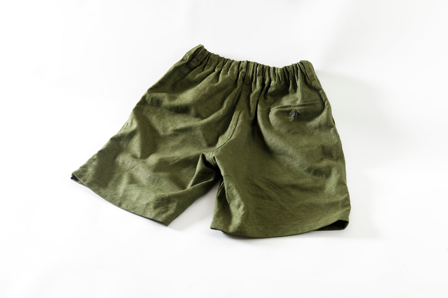 Willow Pants / P-030 - OLIVE(dead stock fabric)
