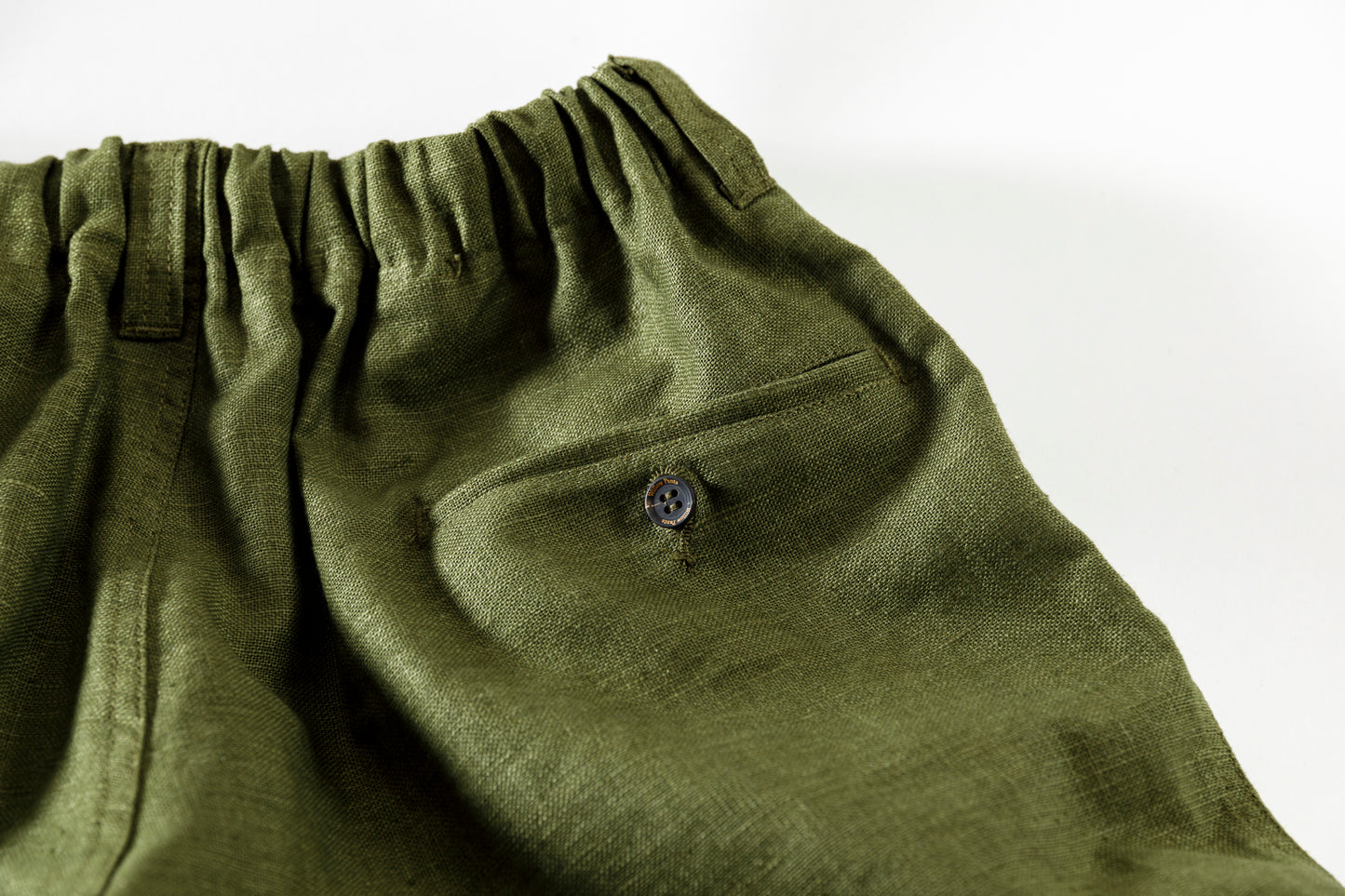 Willow Pants / P-030 - OLIVE(dead stock fabric)