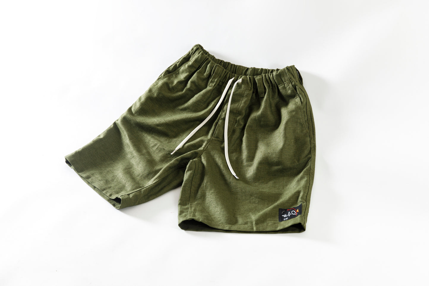Willow Pants / P-030 - OLIVE(dead stock fabric)