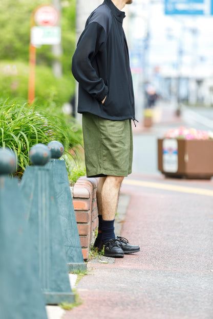 Willow Pants / P-030 - OLIVE(dead stock fabric)