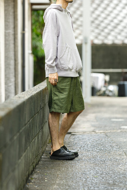 Willow Pants / P-030 - OLIVE(dead stock fabric)