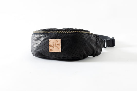 Willow Pants / P-015 Waist Pouch - Cowhide Punching Leather