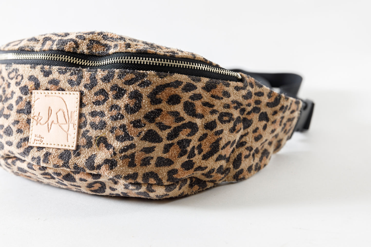 Willow Pants / P-015 Waist Pouch - Cowhide Suede(Leopard Print)