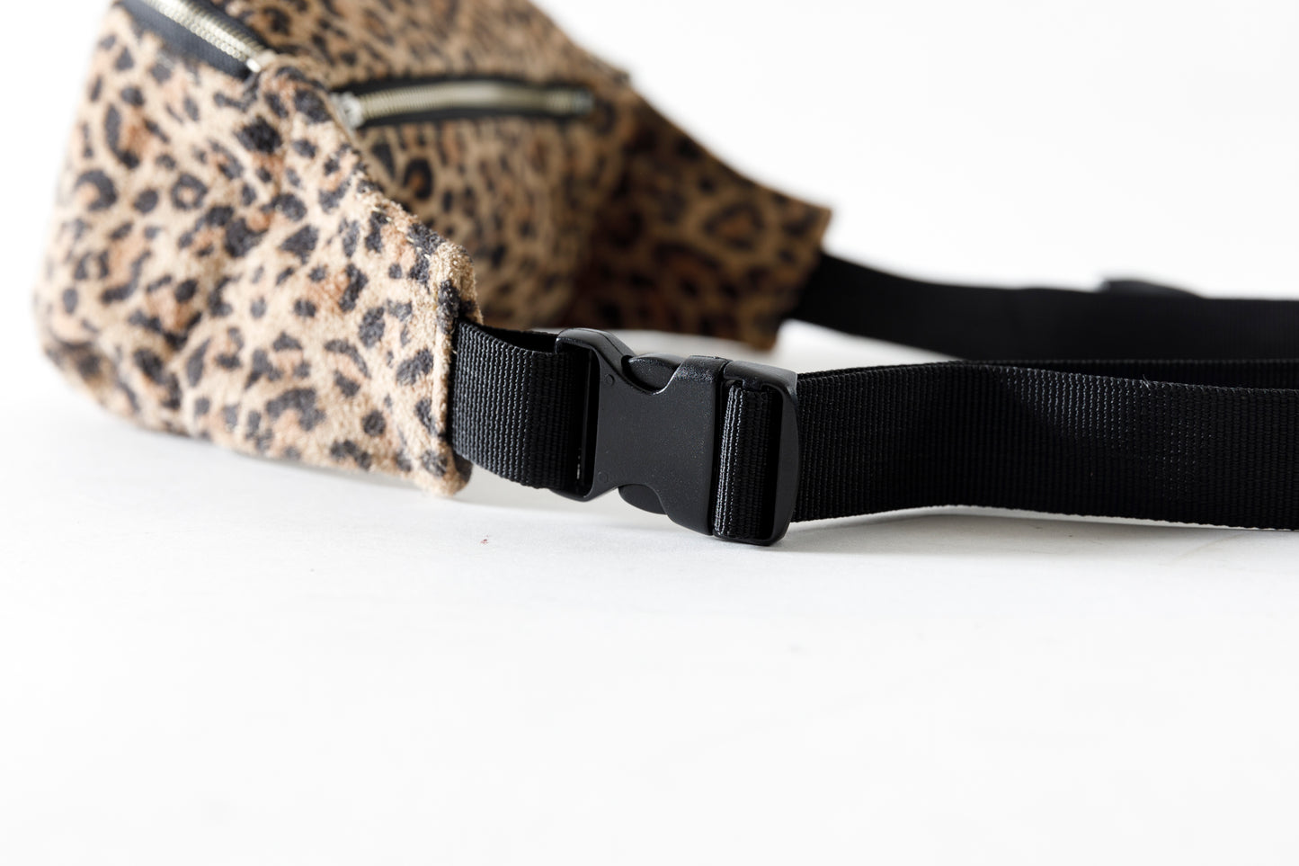 Willow Pants / P-015 Waist Pouch - Cowhide Suede(Leopard Print)