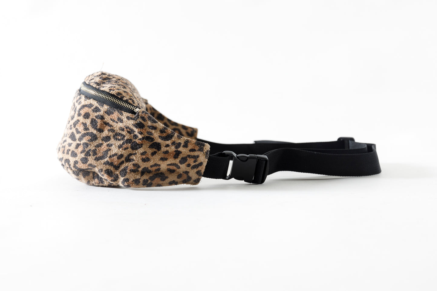 Willow Pants / P-015 Waist Pouch - Cowhide Suede(Leopard Print)