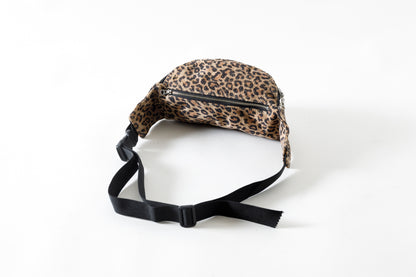 Willow Pants / P-015 Waist Pouch - Cowhide Suede(Leopard Print)