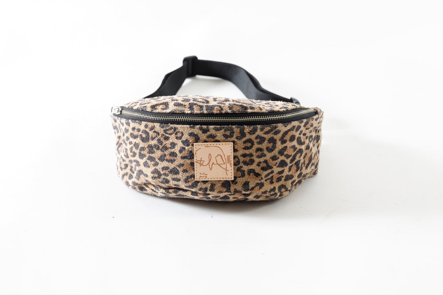 Willow Pants / P-015 Waist Pouch - Cowhide Suede(Leopard Print)