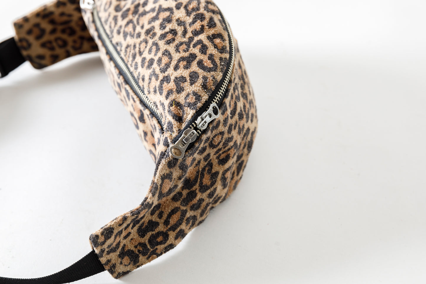 Willow Pants / P-015 Waist Pouch - Cowhide Suede(Leopard Print)