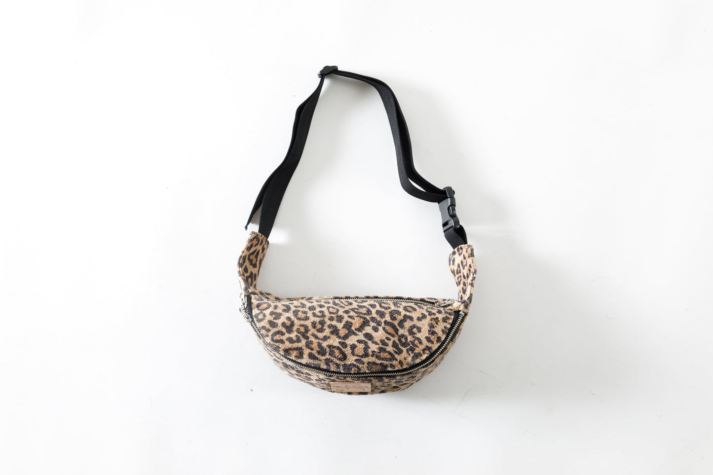 Willow Pants / P-015 Waist Pouch - Cowhide Suede(Leopard Print)