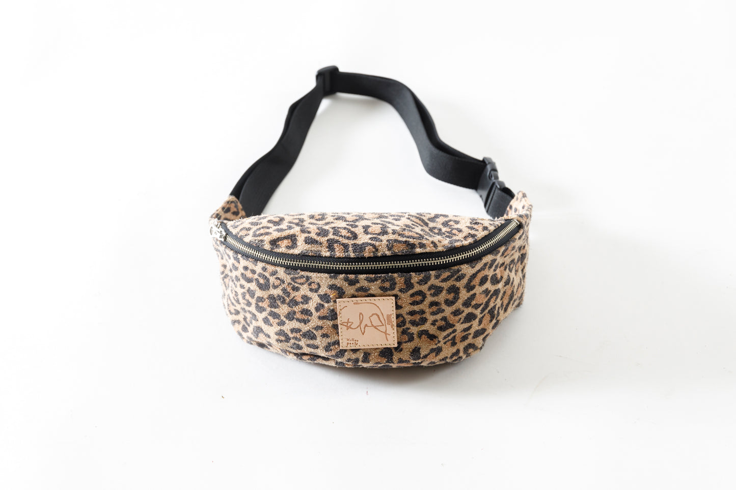 Willow Pants / P-015 Waist Pouch - Cowhide Suede(Leopard Print)