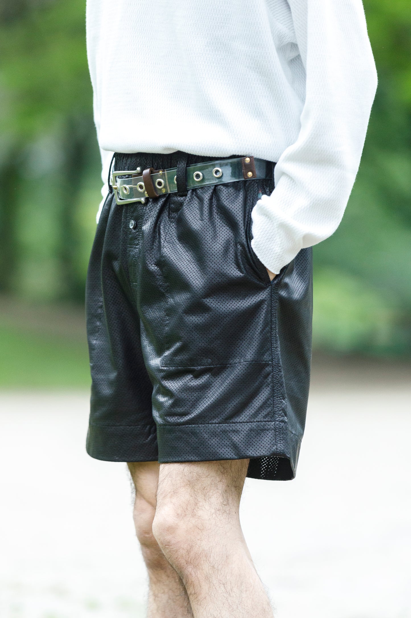 Willow Pants / R-014 Clear Belt