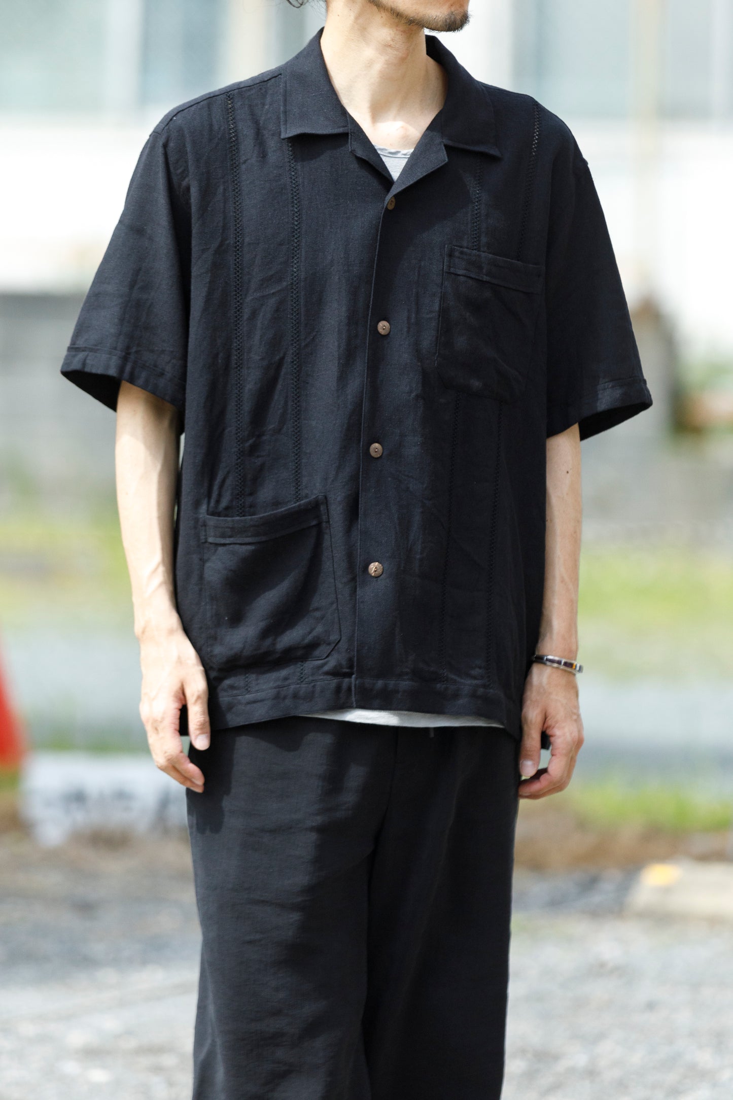 MOJITO / MARY'S SHIRT c.l.twill - Black