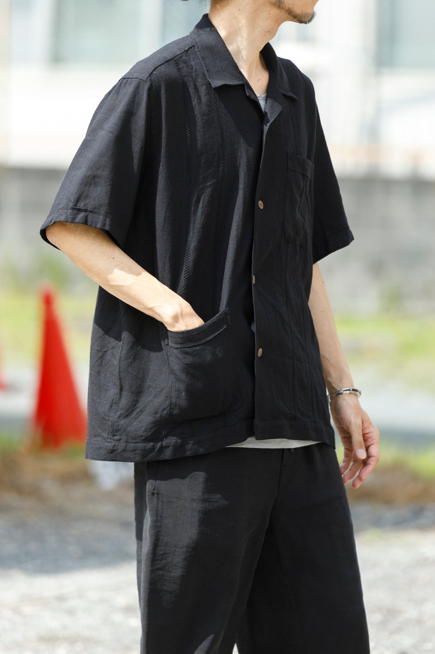 MOJITO / MARY'S SHIRT c.l.twill - Black