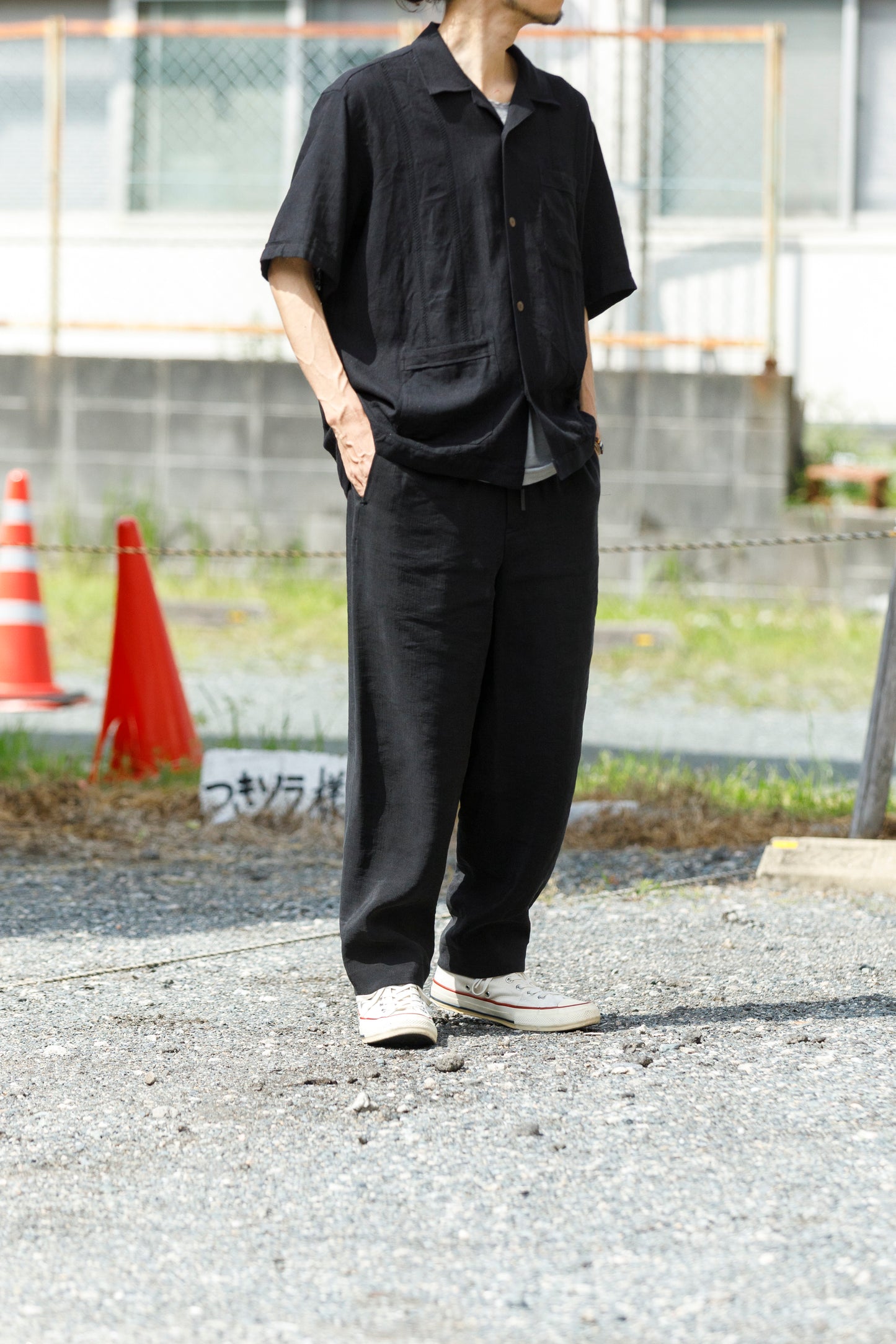 MOJITO / MARY'S SHIRT c.l.twill - Black
