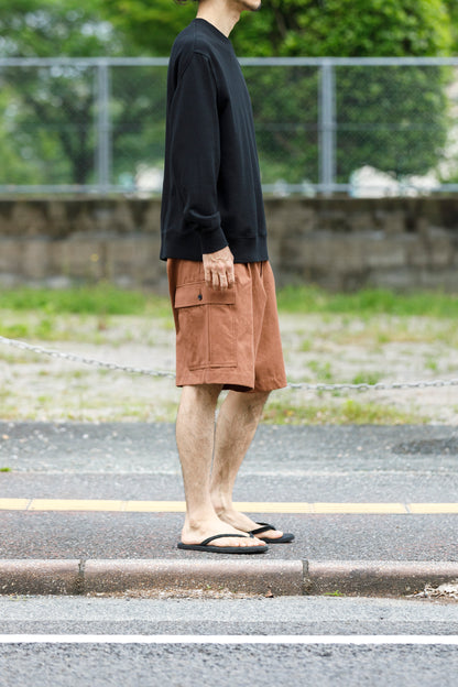 Willow Pants /  P-037 Brown(柿渋染め)