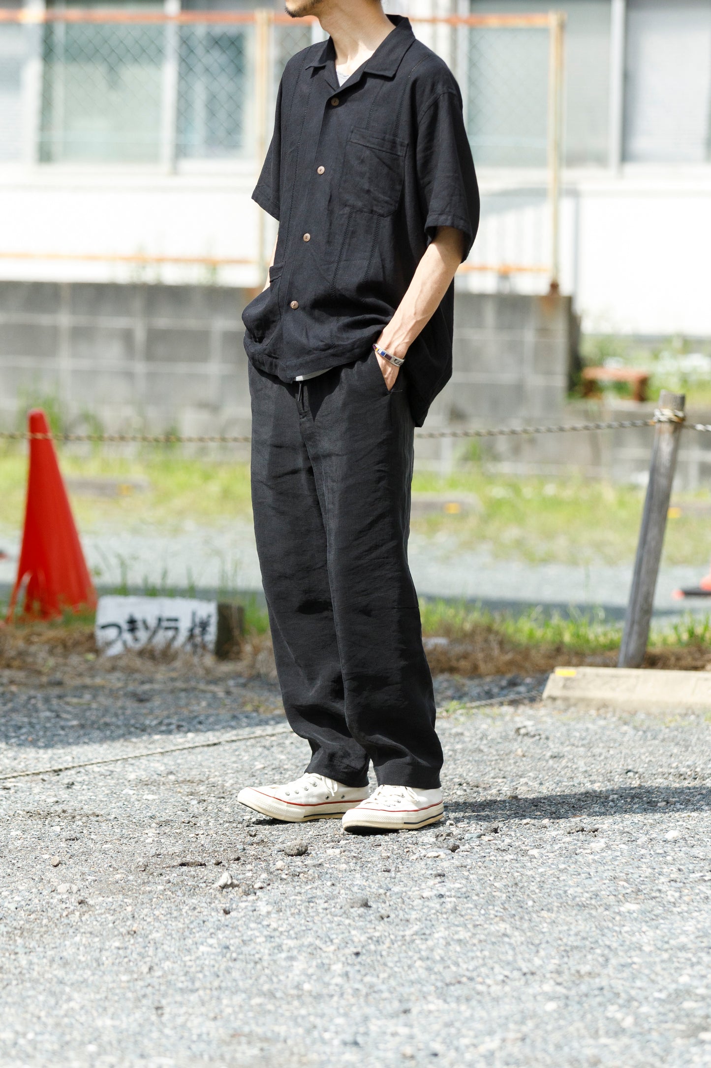 MOJITO / MARY'S SHIRT c.l.twill - Black