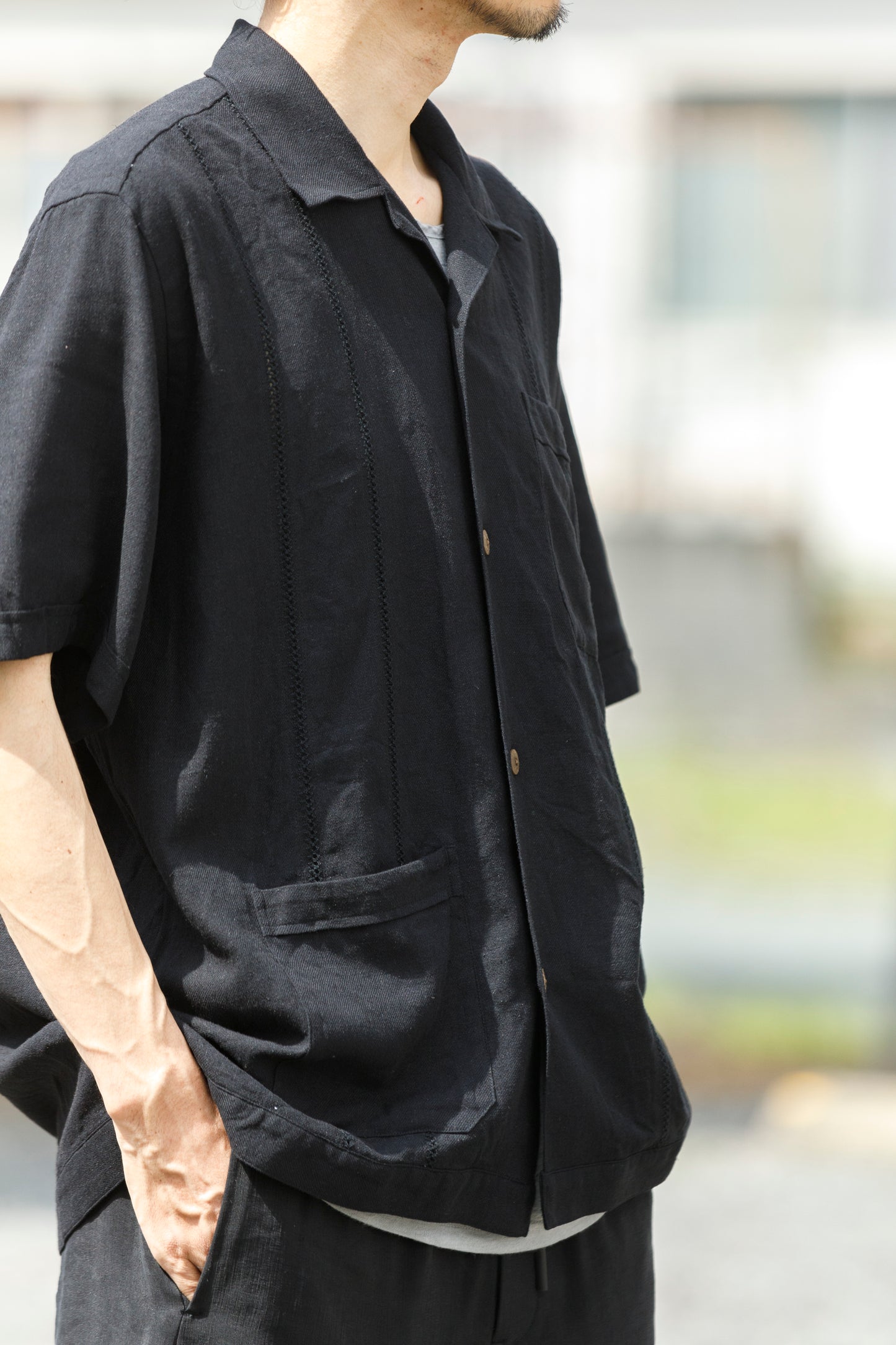 MOJITO / MARY'S SHIRT c.l.twill - Black