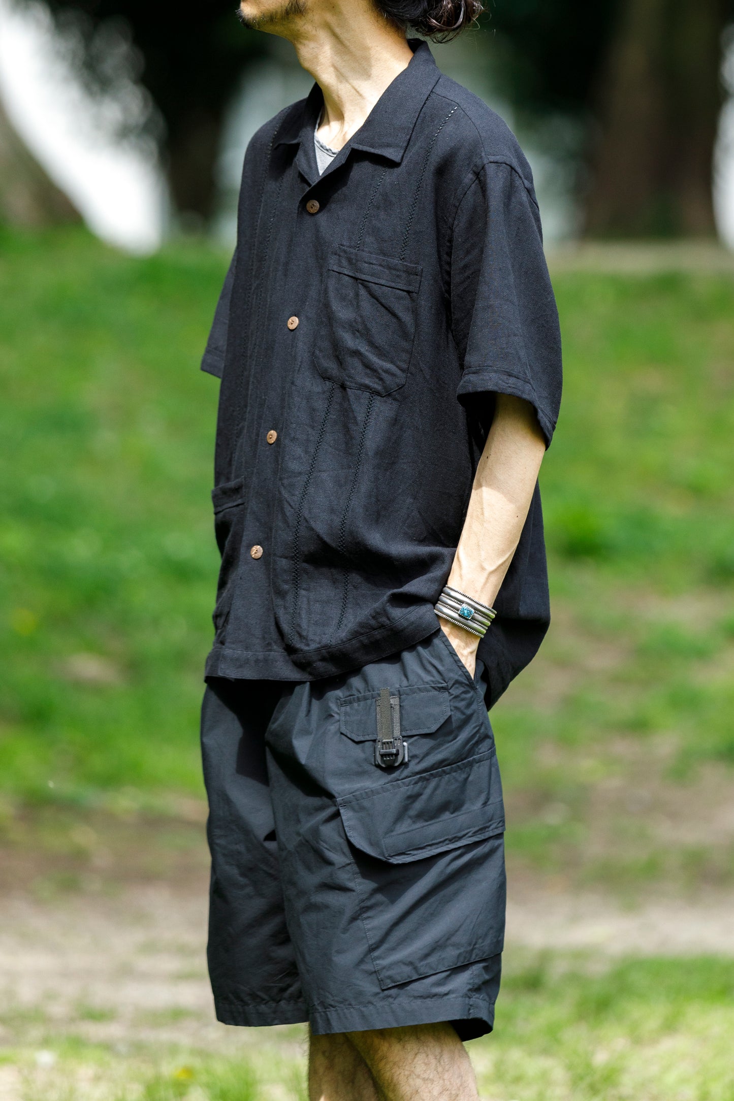 MOJITO / MARY'S SHIRT c.l.twill - Black