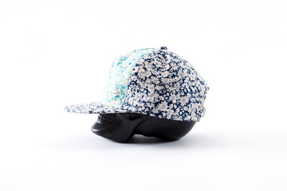 AMIACALVA /  AZ002 Aerobi Cap - Flower Navy