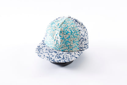 AMIACALVA /  AZ002 Aerobi Cap - Flower Navy