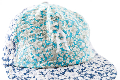 AMIACALVA /  AZ002 Aerobi Cap - Flower Navy