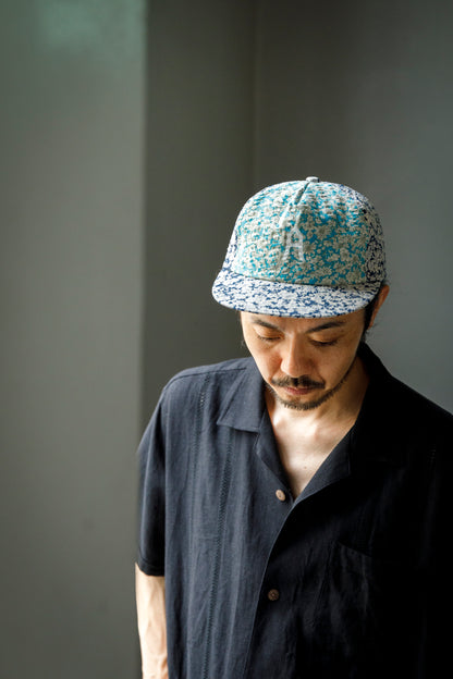 AMIACALVA /  AZ002 Aerobi Cap - Flower Navy