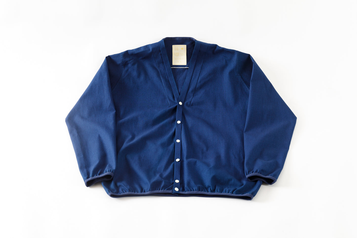 KIMURA /  Narrowing Cardigan - Indigo × Indigo