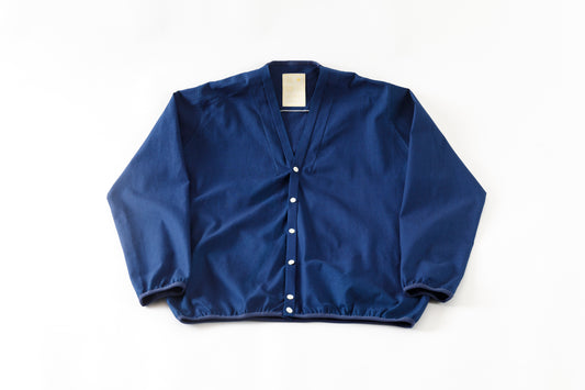 KIMURA /  Narrowing Cardigan - Indigo × Indigo