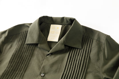 KIMURA /  Tuck Cuba Shirt(L/S) - DGR