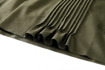 KIMURA /  Tuck Cuba Shirt(L/S) - DGR