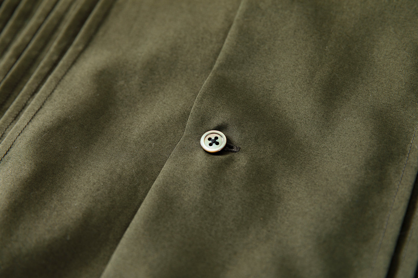 KIMURA /  Tuck Cuba Shirt(L/S) - DGR