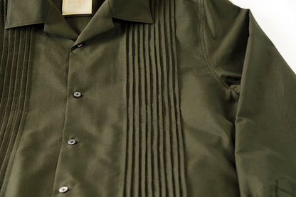KIMURA /  Tuck Cuba Shirt(L/S) - DGR
