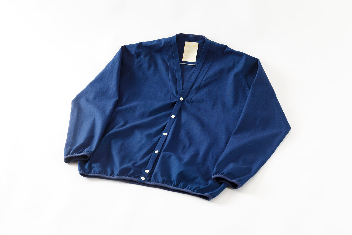 KIMURA /  Narrowing Cardigan - Indigo × Indigo