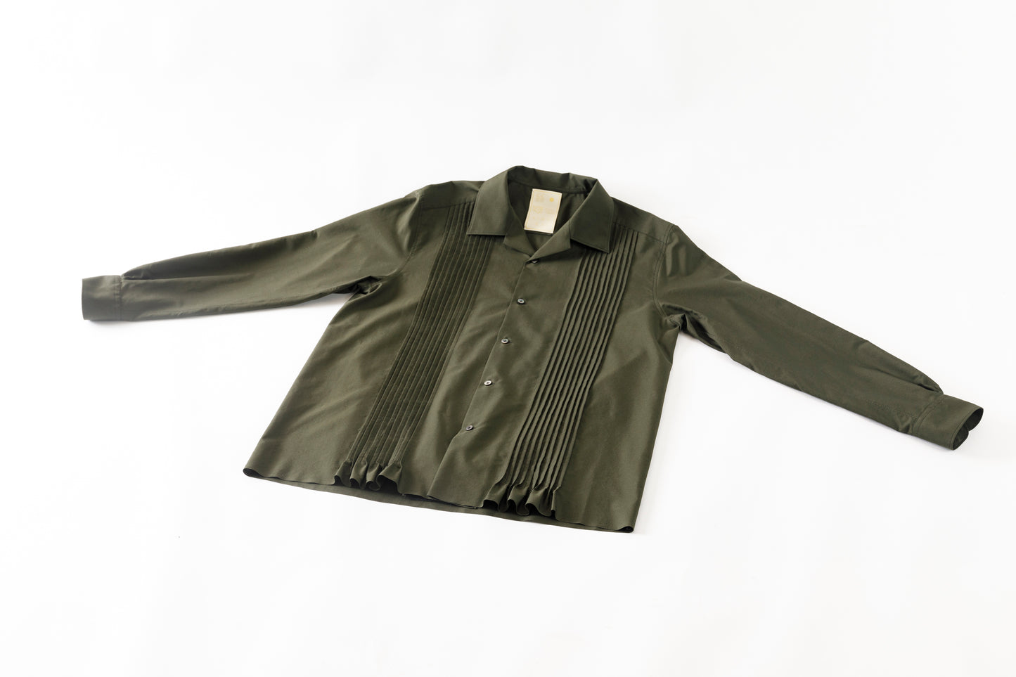 KIMURA /  Tuck Cuba Shirt(L/S) - DGR