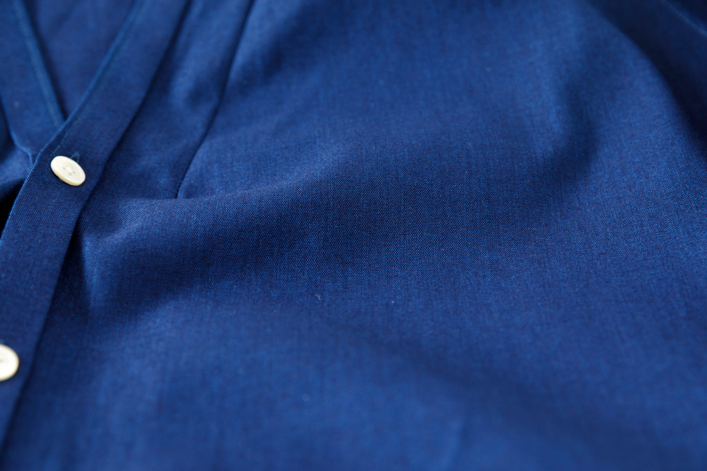 KIMURA /  Narrowing Cardigan - Indigo × Indigo
