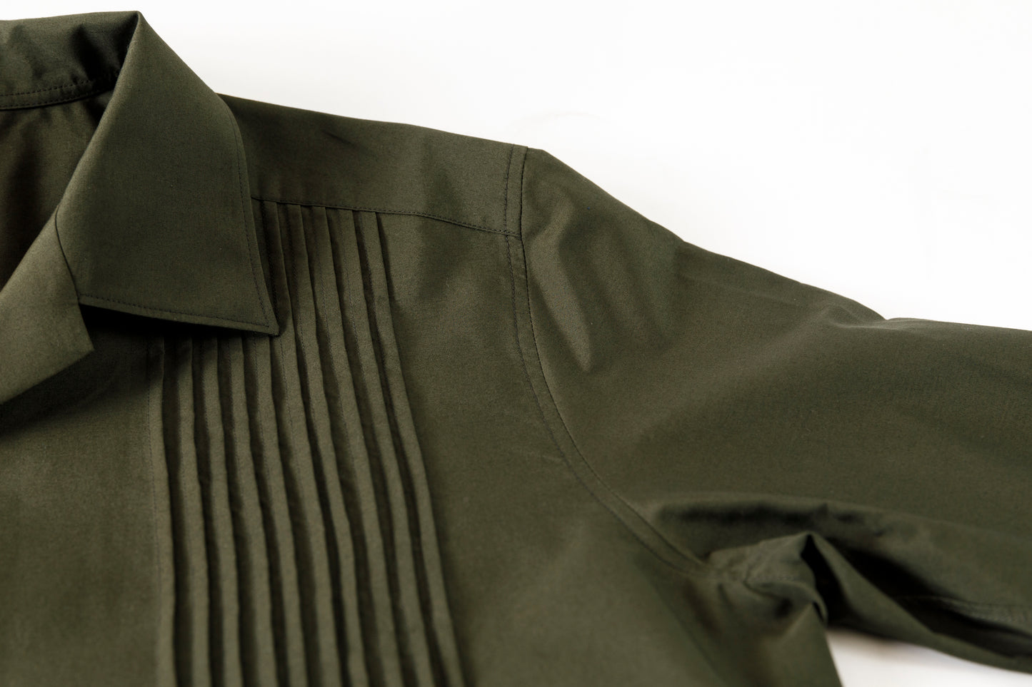 KIMURA /  Tuck Cuba Shirt(L/S) - DGR