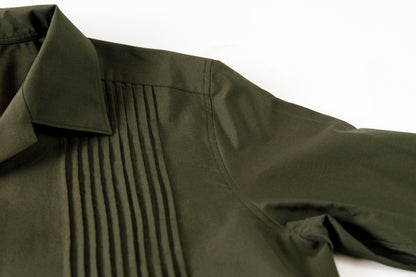 KIMURA /  Tuck Cuba Shirt(L/S) - DGR