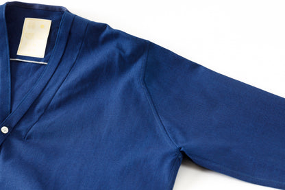 KIMURA /  Narrowing Cardigan - Indigo × Indigo