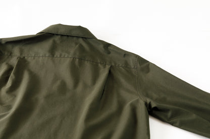KIMURA /  Tuck Cuba Shirt(L/S) - DGR