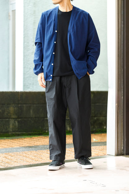 KIMURA /  Narrowing Cardigan - Indigo × Indigo