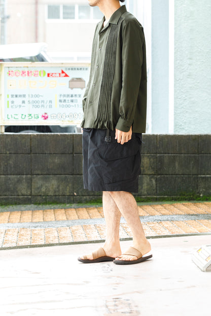 KIMURA /  Tuck Cuba Shirt(L/S) - DGR