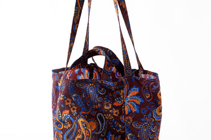 AMIACALVA / F130 Eazy bag (M) - PAISLER AZUKI