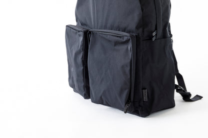 AMIACALVA / F-006 Gabardine Backpack - Black(L)