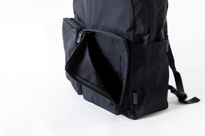 AMIACALVA / F-006 Gabardine Backpack - Black(L)